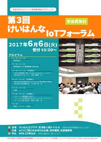 第3回けいはんなIoTフォーラム