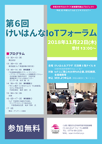 第6回けいはんなIoTフォーラム